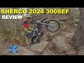 Sherco 2024 300sef reviewcross training enduro