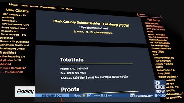 Hackers post CCSD information online