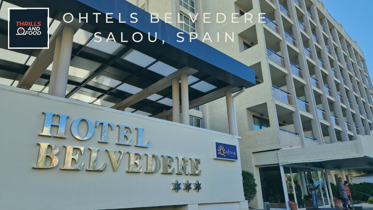 Ohtels Belvedere (Salou, Spain) Hotel and Room Tour - April 2023
