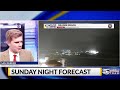 FORECAST | Severe Threat Sunday Night to A Cooler Week