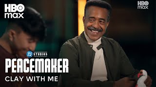 Tim Meadows & Peacemaker Crew Bring The Chicken Of Despair To Life Peacemaker Season 2 Hbo Max