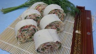 Prepare a Hearty Salmon Roll Appetizer - DIY Food & Drinks - Guidecentral screenshot 5