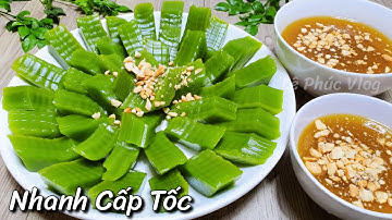✅Chỉ Vài Phút Làm Bánh Đúc Khỏe Re Không Cần Khuấy-Không Nước Vôi-Tro Tàu-Ở Đâu Cũng Làm Được