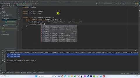 Java8 Stream counting() Method | Java8 Stream Tutorial
