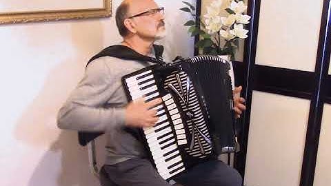 "PALLADIO" Karl Jenkins - video recording of popular composition on accordion