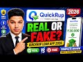 New QuickRup Loan App 2026 ✅ Real or Fake? | QuickRup Loan App Review | ₹20,000 Loan Apply