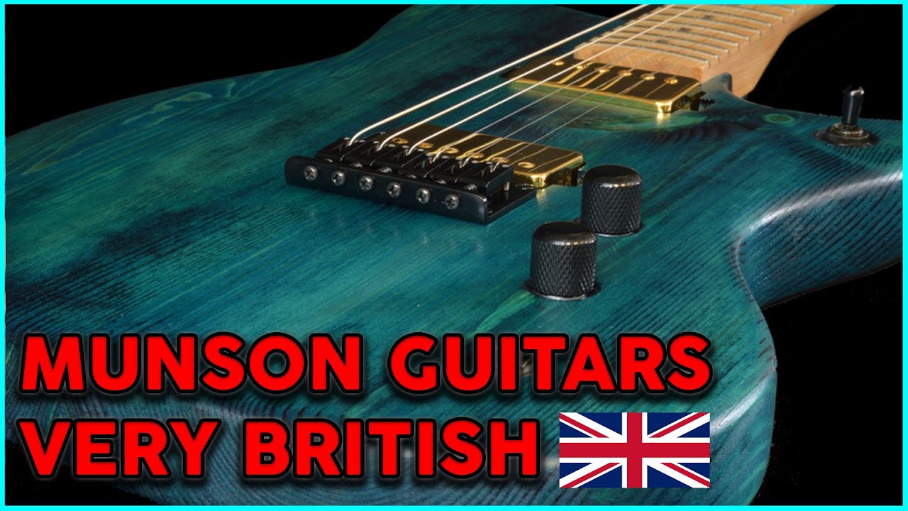 Munson Guitars - SO British! Named after WWII Fighter Planes