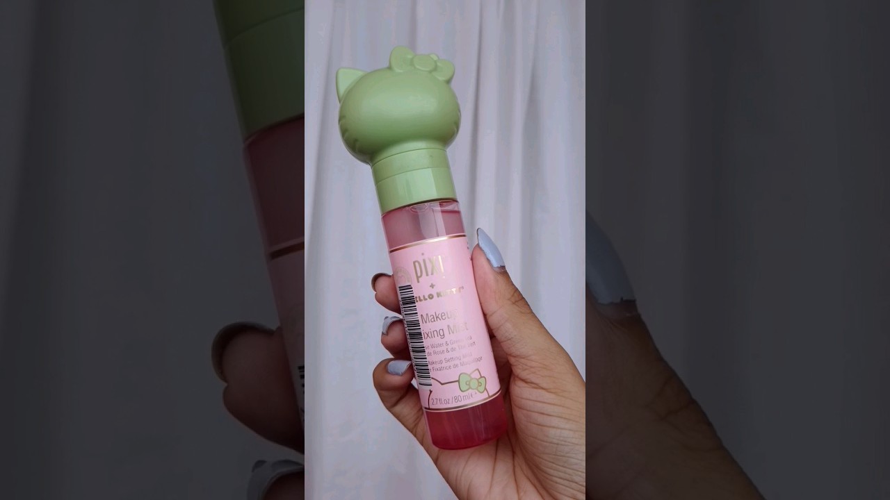 UNBOXING del hello kitty makeup fixing mist de la marca 