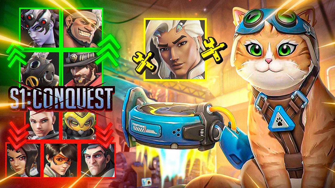 TODO LO NUEVO de la SEASON 1: CONQUEST de OVERWATCH!