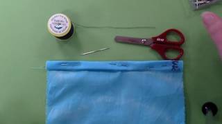 Double Folded Hem & stitch work