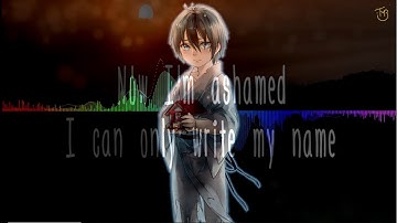 Will Jay | I Can Only Write My Name | Nightcore [LYRICS]