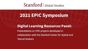 2021 EPIC Symposium Digital Learning Resources Panel