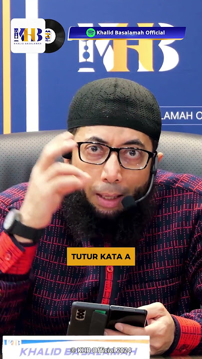 MENJAGA LISAN AKAN MENJAGA PERASAAN - USTADZ KHALID BASALAMAH