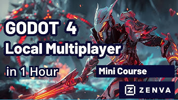 LOCAL MULTIPLAYER in Godot 4 - Learn in 1 Hour