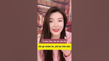 Dầu Gội Phủ Bạc Thảo Mộc 4 màu: đen, nâu đen, nâu tây, nâu hạt dẻ