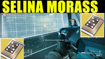 Destiny 2 - how to use Selina morass keycard (exotic chest location)