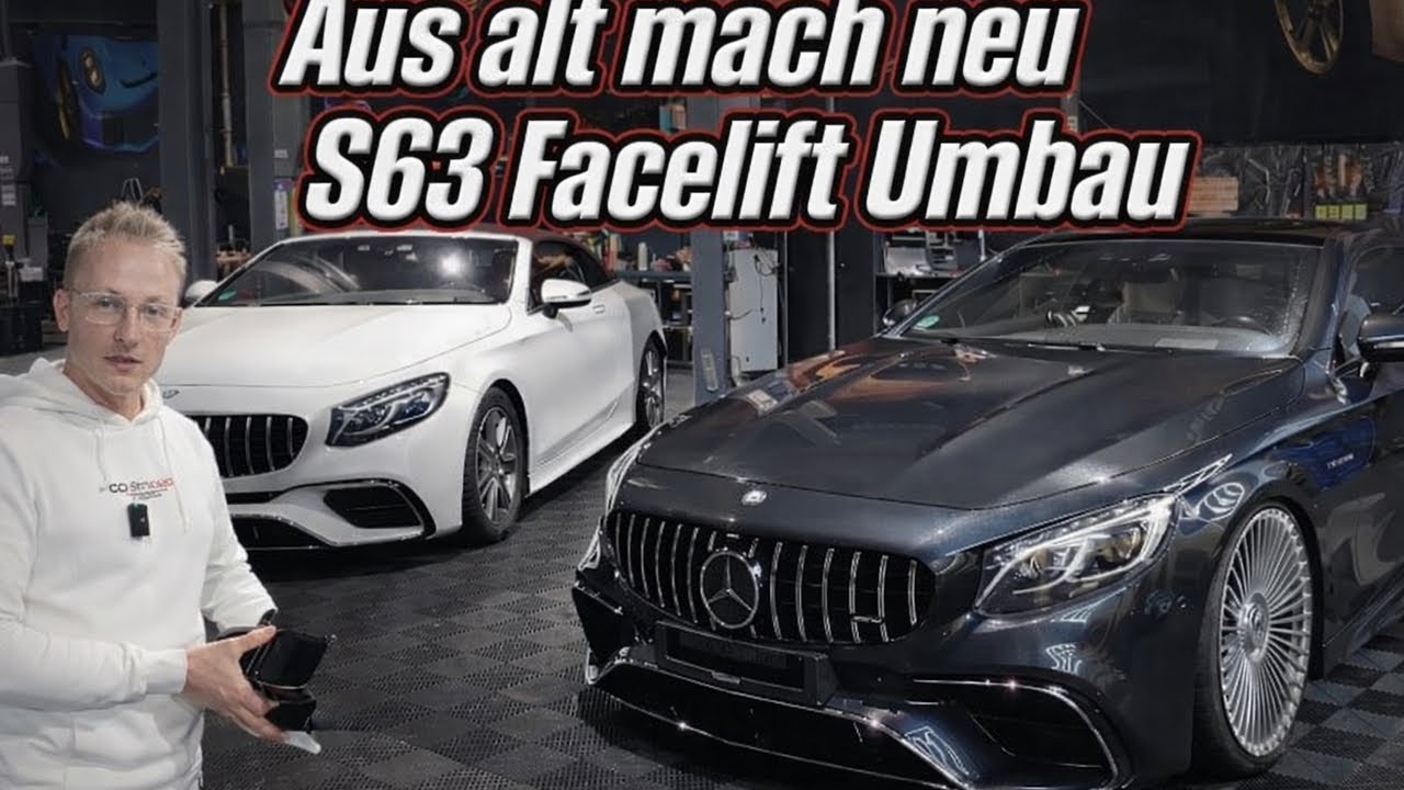 OPTICARS | S500 Coupe Umbau  auf ➡️ S63 MOPF Optik | C217 Facelift Umbau 