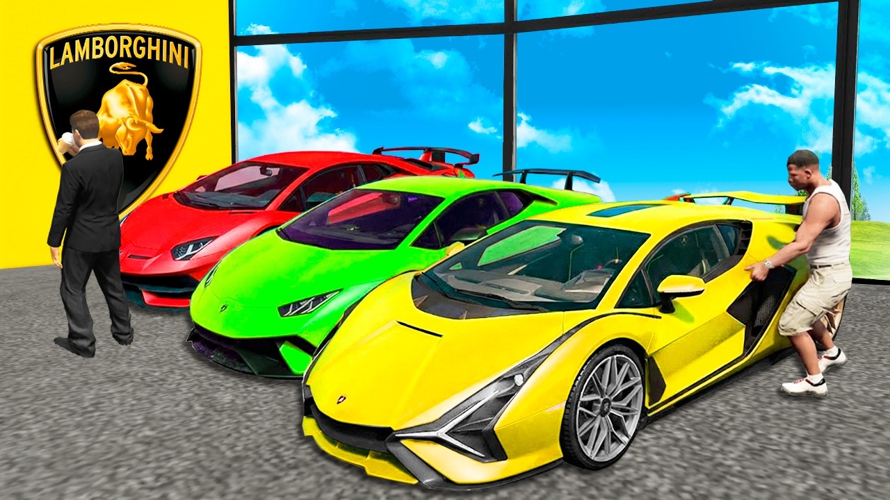 ROBANDO TODOS los CONCESIONARIO de GTA 5