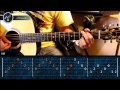 Cómo tocar "Don't Cry" de Guns N' Roses en Guitarra Acústica (HD) Tutorial - Christianvib