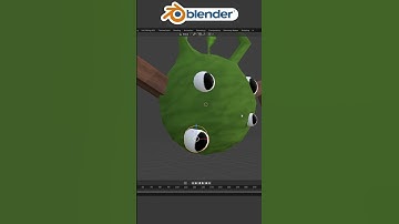 Making an N64 / GameCube enemy with Blender and Aseprite  #gamedev #3dmodeling #aseprite #blender3d