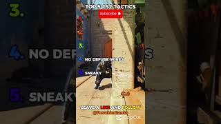 TOP 5 CS2 TACTICS #shorts #youtube #tiktok #funny #gaming