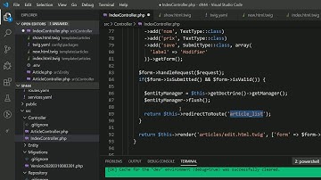 TP4 Symfony 4  : Bases de données, ORM Doctrine et Opérations CRUD  PARTIE 2/2