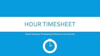 Hour Timesheet Product Screenshots