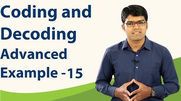 Coding and Decoding | Advanced Example 15 | Latest model | TalentSprint