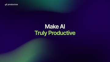 Productive AI: The Smarter Way to Work