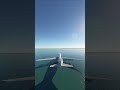 747 super Smooth water landing!#flightsimulator #747 #waterlanding