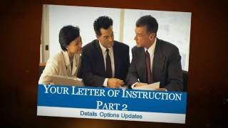 Your Letter of Instruction Essential Concepts Details Instructions and Concepts