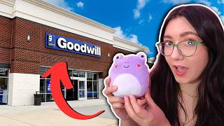 I hit the SQUISHMALLOW JACKPOT at goodwill! (thrift with me)
