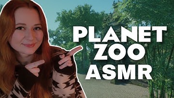 ASMR Planet Zoo🦒🌿| Building a Cozy Zoo Entrance (Ep. 1)