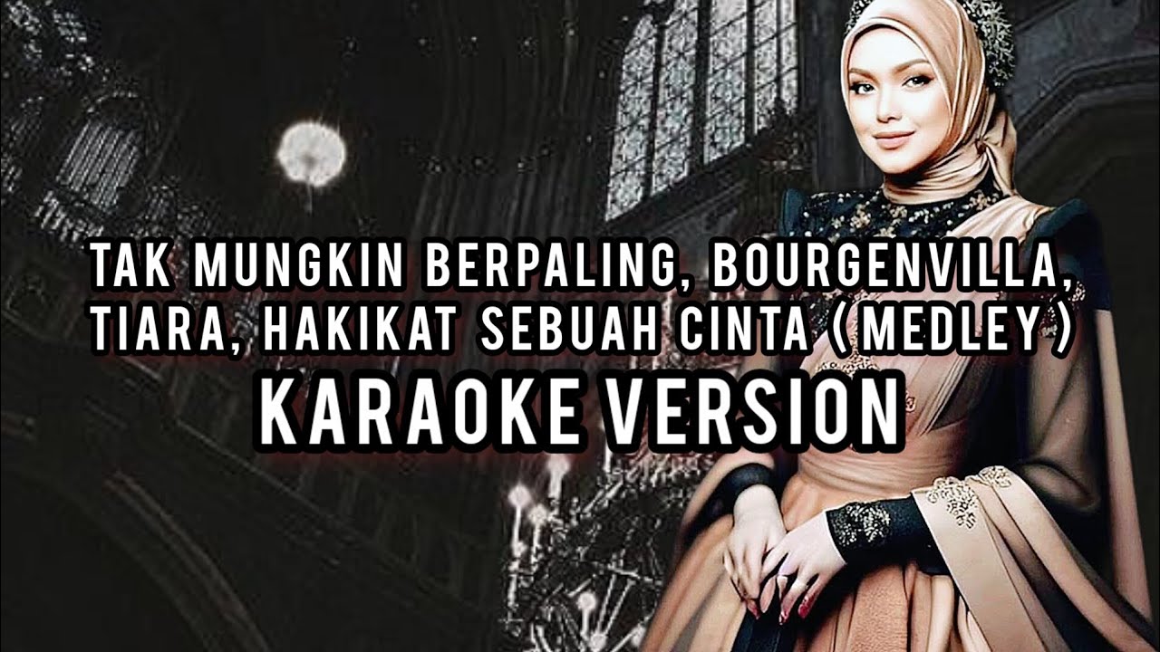 MEDLEY LAGU 90-AN - DATO' SRI SITI NURHALIZA | KARAOKE