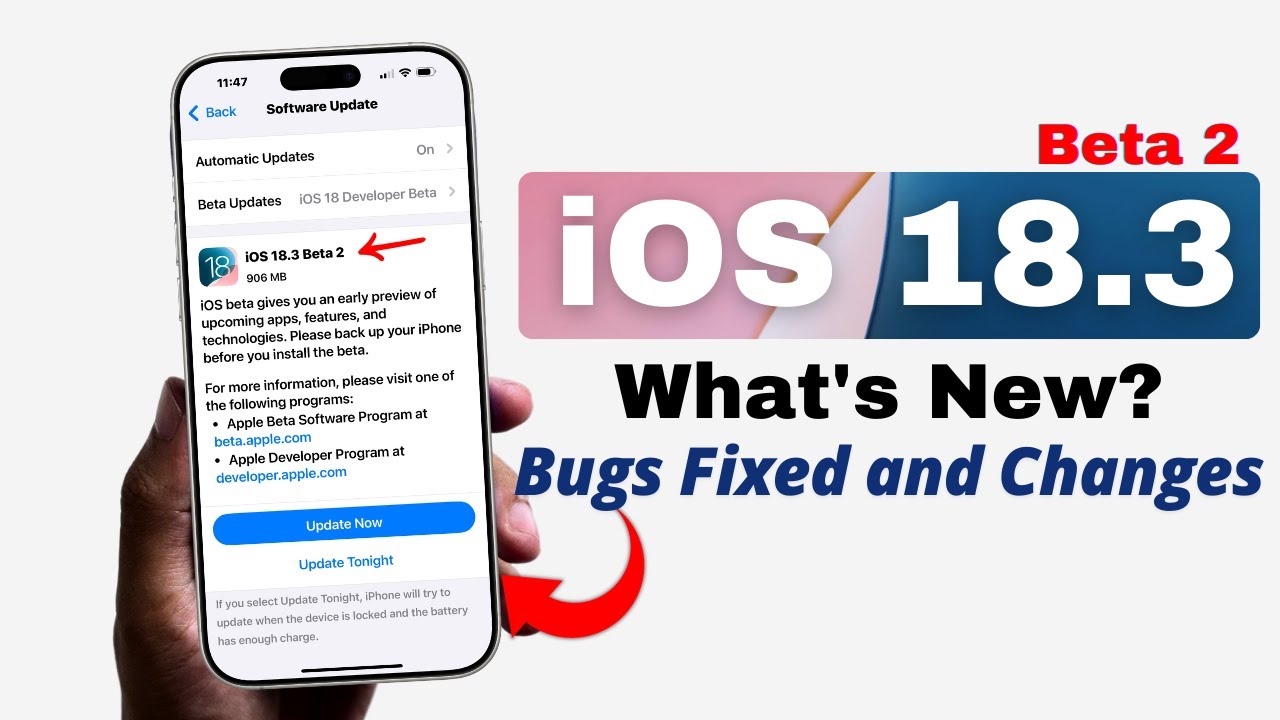 iOS 18.3 Beta 2 Released - What's New? | Bugs Fixed and Changes In ...