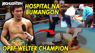 SA HOSPITAL NAGISING! | JAPAN WELTERWEIGHT CHAMPION KNOCKOUT SA PINOY