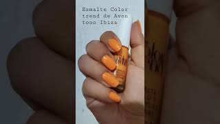 Nuevo tono de esmalte de la línea Color trend de Avon Tono Ibiza 