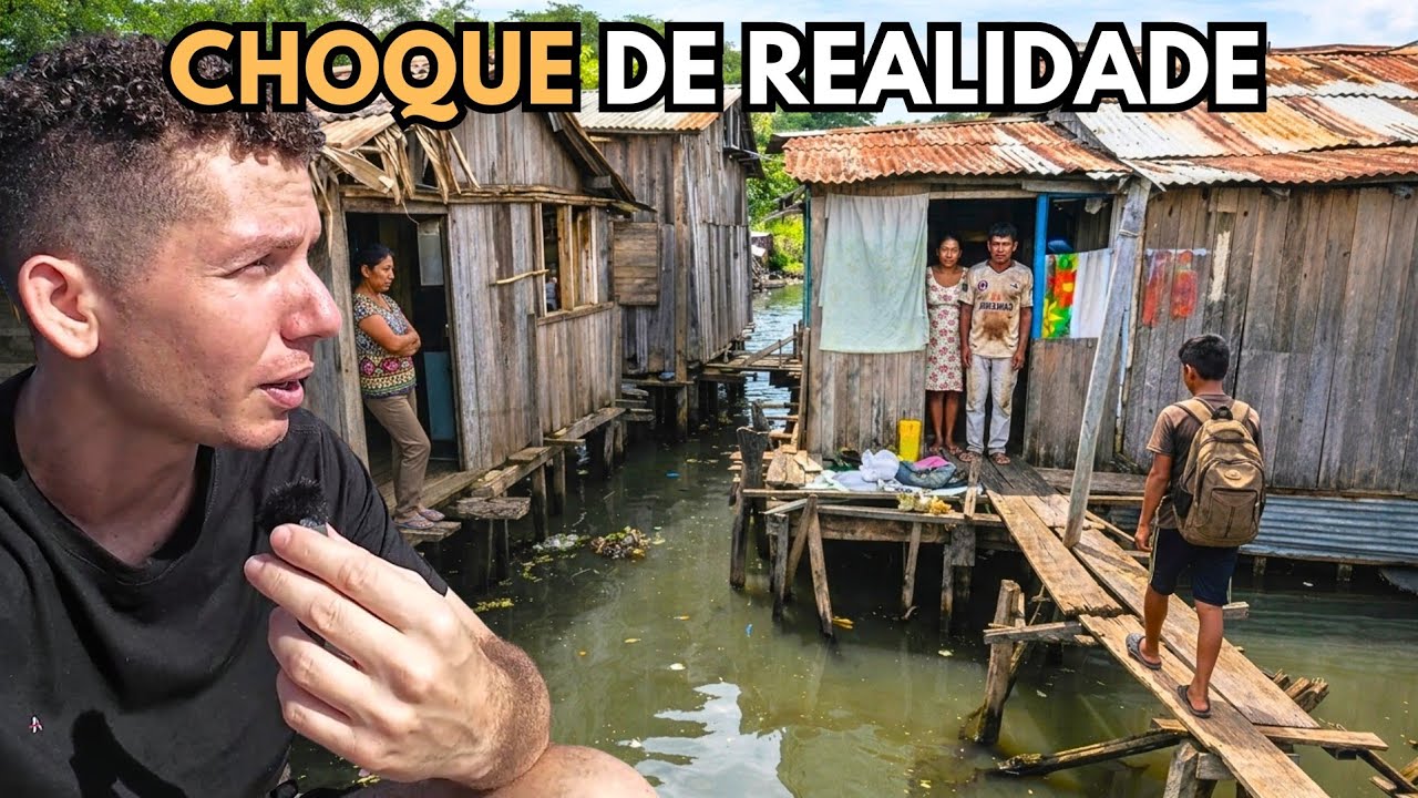DENTRO DO MAIOR E MAIS POBRE BAIRRO FLUTUANTE DA AMAZÔNIA - IQUITOS, PERU