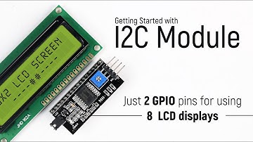 This module can save a lot of GPIOs | Getting Started with I2C Module