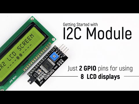 This module can save a lot of GPIOs | Getting Started with I2C Module