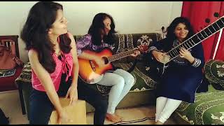 Lasya cover Sitar Guitar and Cajon | original composition of Anoushka Shankar