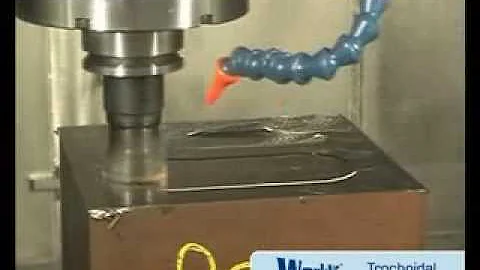 CNC trochoidal milling-machining