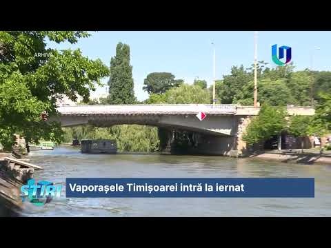 Vaporașele Timișoarei intră la iernat