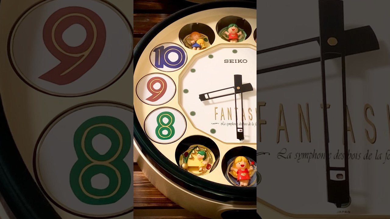 からくり時計 『花のワルツ』SEIKO FANTASIA RE540M セイコー