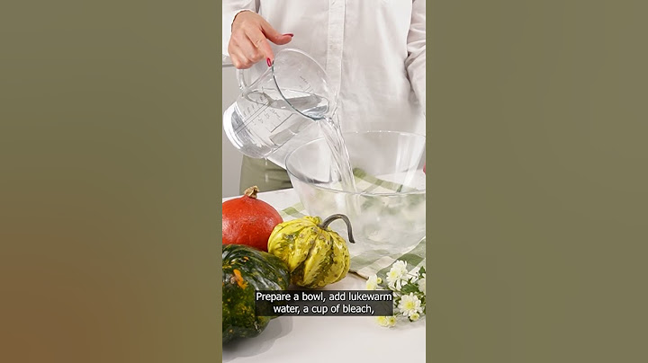 Preserve Decorative Pumpkins: Last for a Year with Just Two Ingredients!