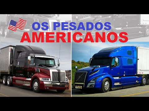 Vídeo: Quantos caminhões pesados existem nos EUA?