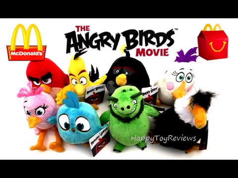 angry birds plush videos
