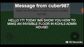Paint Bucket Code For Khols Admin House Roblox Youtube