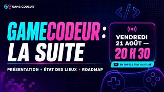 Lavenir De Gamecodeur Présentation, État Des Lieux Et Prochaines Étapes