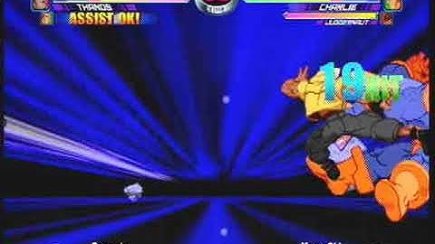 MvC2: Charlie 100% Corner Sequence [EvilxMaxDark]